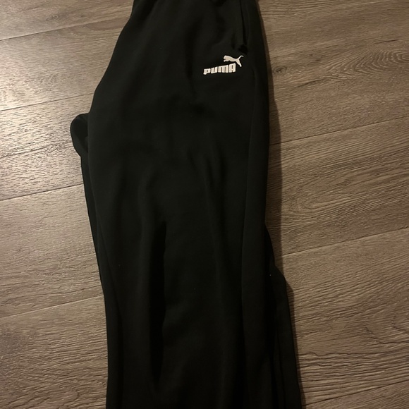 Puma Joggers Sweatpants. Kids 14-16. Black - Picture 3 of 5